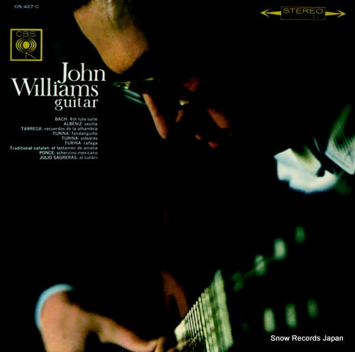 WILLIAMS, JOHN bach; fouth lute suite & spanishguitar pieces OS-427-C