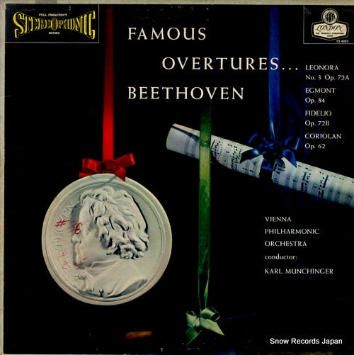 MUNCHINGER, KARL famous overtures...beethoven CS6053