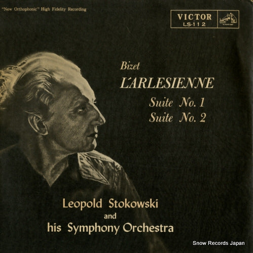 STOKOWSKI, LEOPOLD bizet; l'arlesienne suite1/2 LS-112