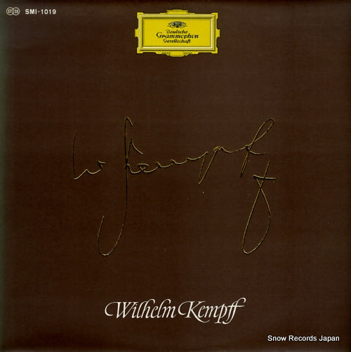 KEMPFF, WILHELM beethoven meisterkurs in positano SMI-1019