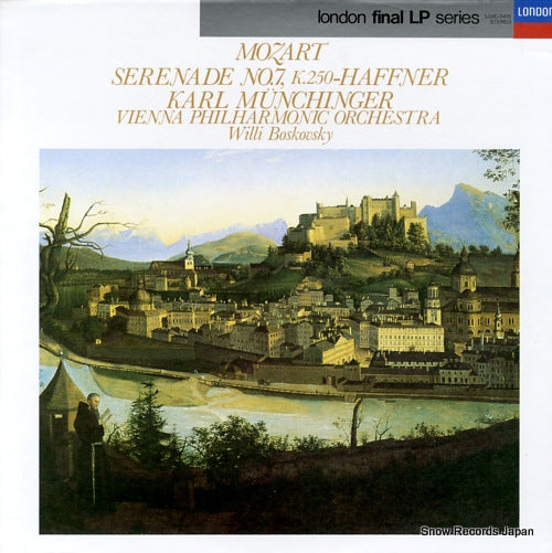 MUNCHINGER, KARL mozart; serenade no.7 "haffner" L00C-5415