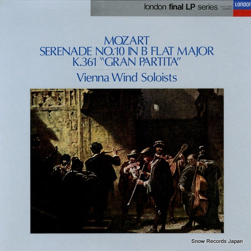 VIENNA WIND SOLOISTS mozart; serenade no.10 "gran partita" L00C-5429