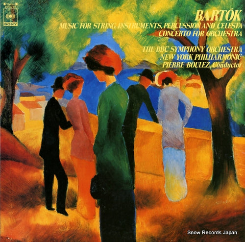 BOULEZ, PIERRE bartok; music for string instruments percussion and celesta FCCA-97