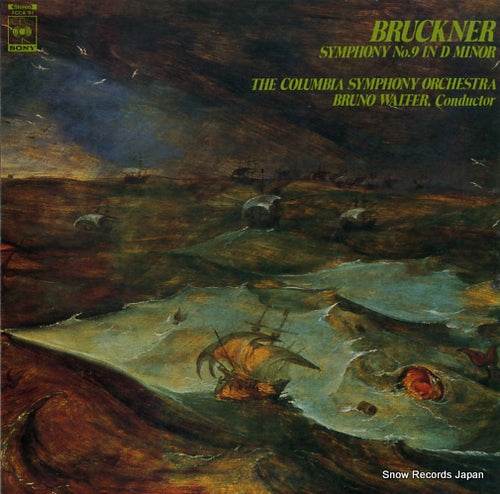 WALTER, BRUNO bruckner; symphony no.9 in d minor FCCA-91