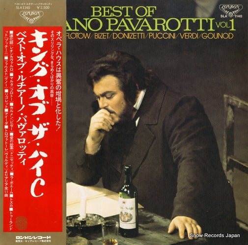 PAVAROTTI, LUCIANO best of luciano pavarotti vol.1 SLA1140