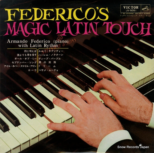 FEDERICO, ALMANDO federico's magic latin touch JV-5051