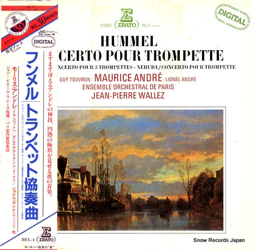 ANDRE, MAURICE hummel; concerto pour trompette REL-4