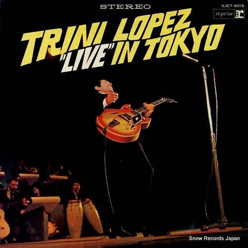 LOPEZ, TRINI trini lopez "live" in tokyo SJET-8015