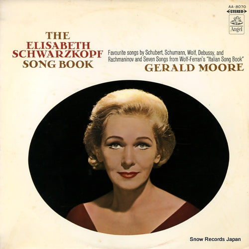 SCHWARZKOPF, ELISABETH the elisabeth schwarzkopf song book AA-8070