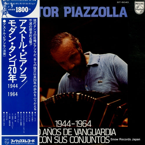 PIAZZOLLA, ASTOR 1944-1964 / 20 anos de vanguardia con sus conjuntos BT-8040