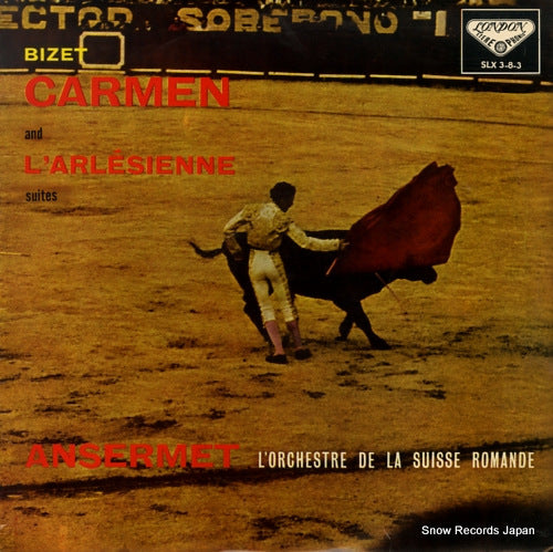 ANSERMET, ERNEST bizet; carmen and l'arlesienne suites SLX3-8-3