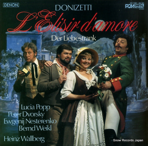 WALLBERG, HEINZ donizetti; l'elisir d'amore OX-7281-ND