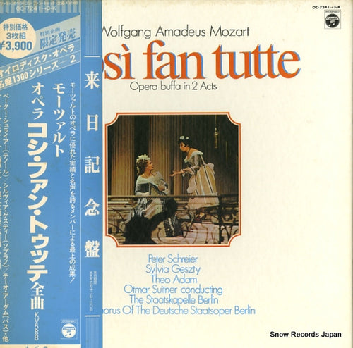 SUITNER, OTMAR mozart; cosi fan tutte OC-7241