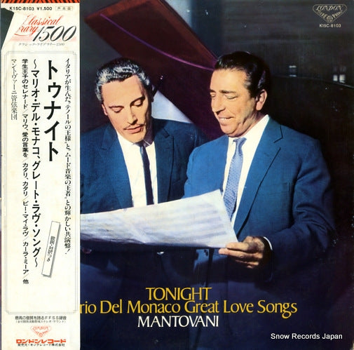 MONACO, MARIO DEL tonight K15C-8103