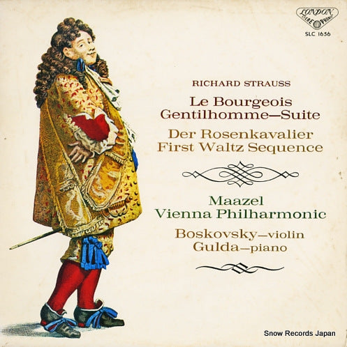 MAAZEL, LORIN strauss; le bourgeois gentilhomme suite SLC1656
