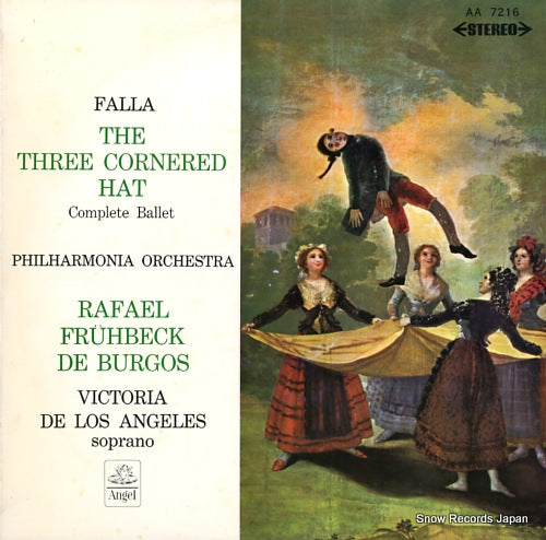 DE LOS ANGELES, VICTORIA falla; the three cornered hat AA7216