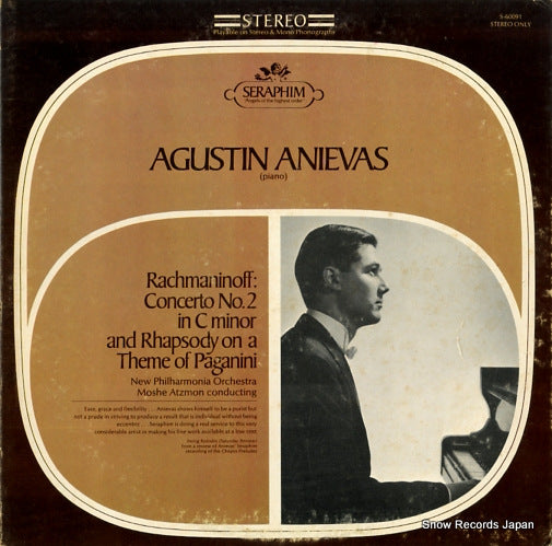 ANIEVAS, AGUSTIN rachmaninoff; concerto no.2 in c minor S-60091
