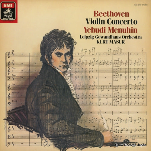 MENUHIN, YEHUDI beethoven; violin concerto EAC-90106