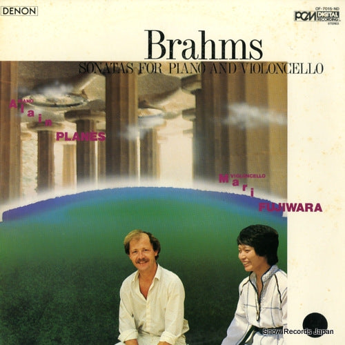 FUJIWARA, MARI brahms; sonatas for piano and violoncello OF-7015-ND