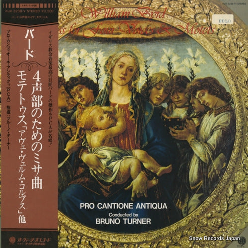 TURNER, BRUNO byrd; mass for four voices & motets KUX-3238-V