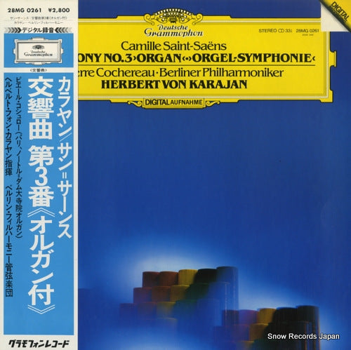 KARAJAN, HERBERT VON saint-saens; symphony no.3 "organ" 28MG0261