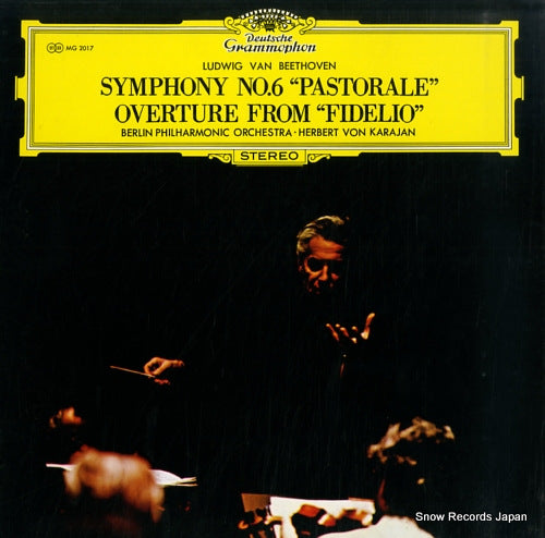 KARAJAN, HERBERT VON beethoven; symphony no.6 "pastorale" MG-2017