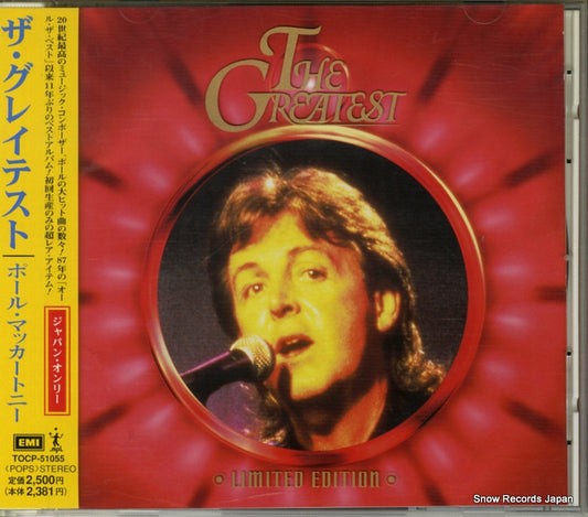 MCCARTNEY, PAUL the greatest TOCP-51055