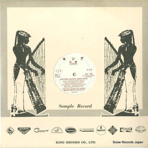 VALENTE, CATERINA caterina valente sings latin SLC138