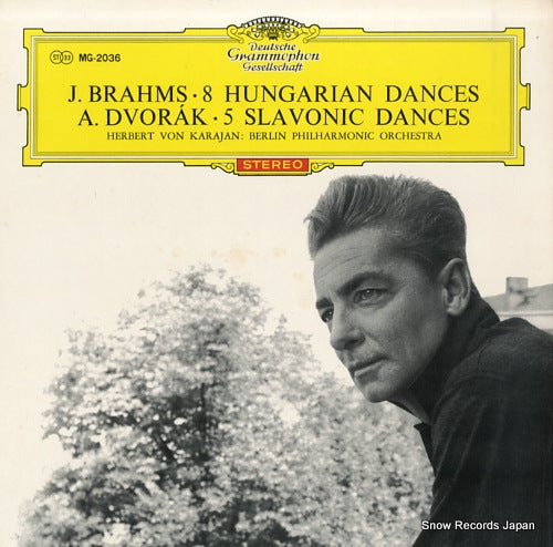 KARAJAN, HERBERT VON brahms; 8 hungarian dances MG-2036