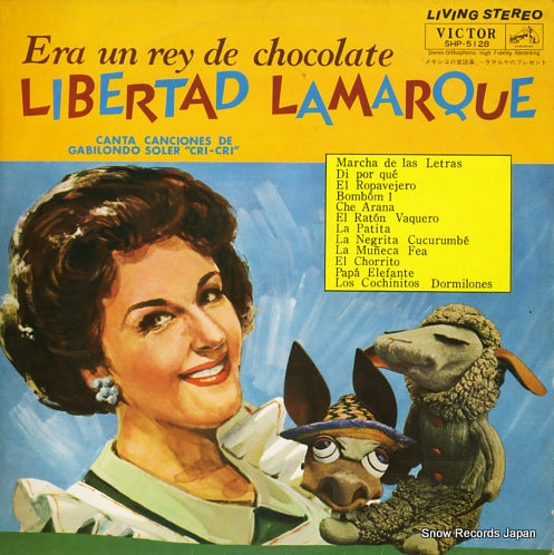 LAMARQUE, LIBERTAD era un rey de chocolate SHP-5128