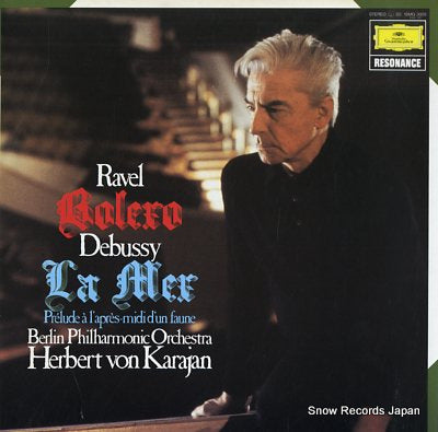 KARAJAN, HERBERT VON ravel; bolero 15MG3009