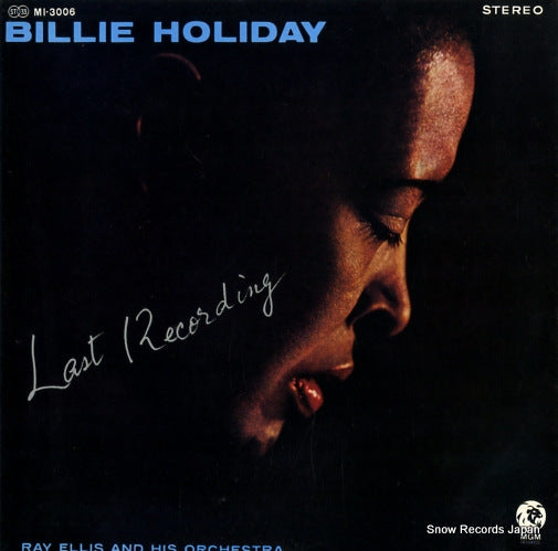 HOLIDAY, BILLIE last recording MI-3006