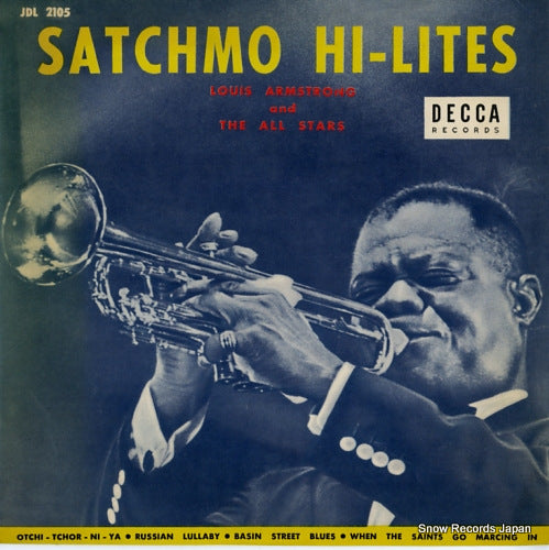 ARMSTRONG, LOUIS satchmo hi-lites JDL2105