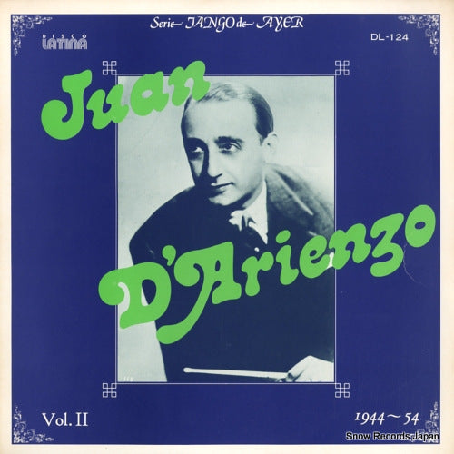 D'ARIENZO, JUAN juan d'arienzo DL-124