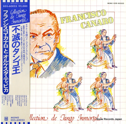 CANARO, FRANCISCO collection de tango inmortal EOS-60023