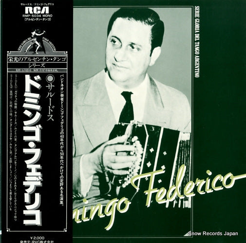 FEDERICO, DOMINGO saludos RMP-5034