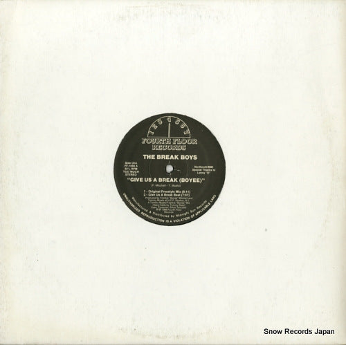 BREAK BOYS, THE give us a break (boyee) FF-1094