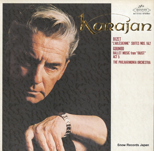 KARAJAN, HERBERT VON bizet; larlesienne suites nos.1&2 AA-5103