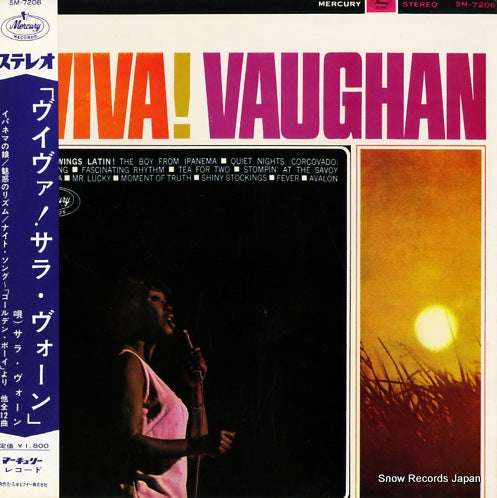 VAUGHAN, SARAH viva! vaughan SM-7206