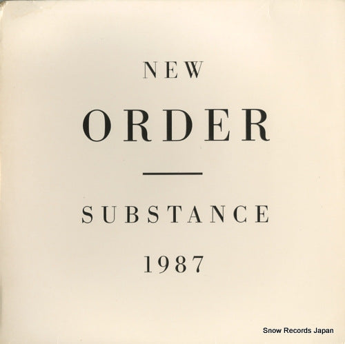 NEW ORDER substance FACT200
