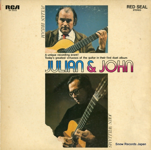 BREAM, JULIAN, AND JOHN WILLIAMS julian & john SX-2033
