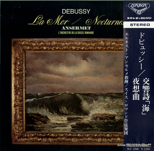 ANSERMET, ERNEST debussy; la mer-trois esquisses symphoniques SLC1264