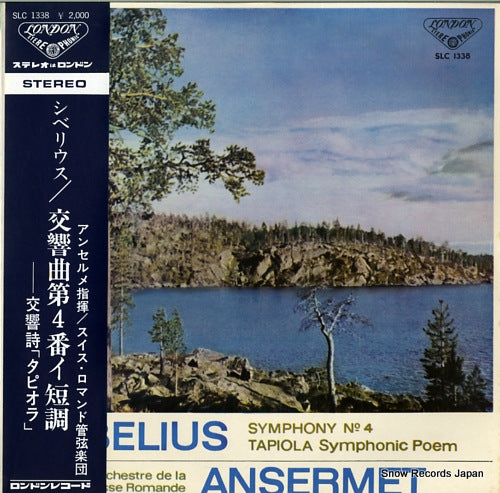 ANSERMET, ERNEST sibelius; symphony no.4 in a minor op.63 SLC1338