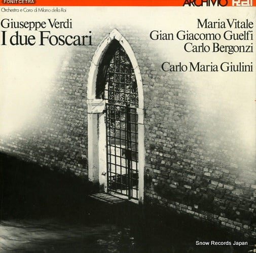 GIULINI, CARLO MARIA verdi; i due foscari LAR21