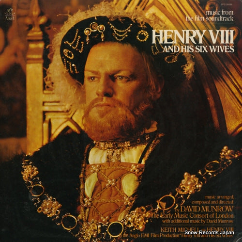 MUNROW, DAVID henry viii and his six wives SFO-36895