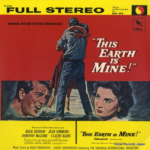 FRIEDHOFER, HUGO this earth is mine VC81076