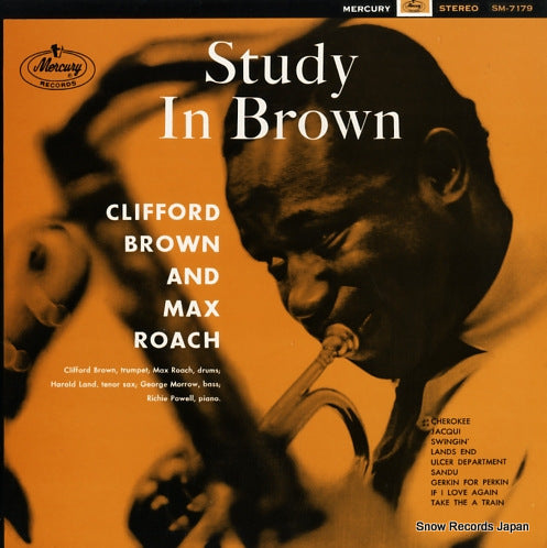 BROWN, CLIFFORD, AND MAX ROACH study in brown SM-7179