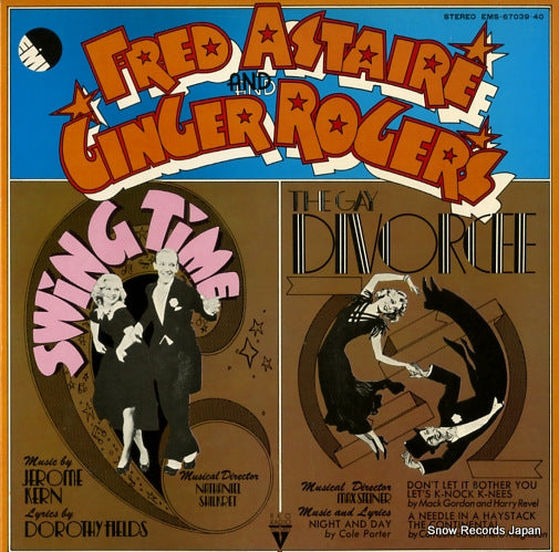 ASTAIRE, FRED, AND GINGER ROGERS fred astaire and ginger rogers EMS-67039