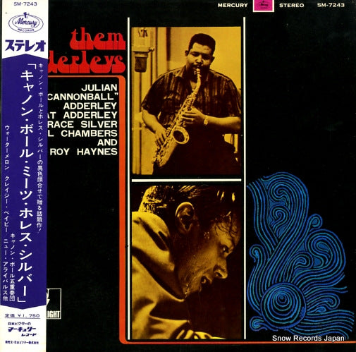 CANNONBALL ADDERLEY, QUINTET, THE them adderleys SM-7243