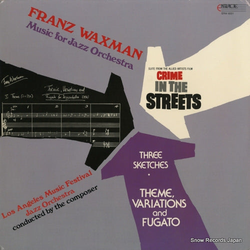 WAXMAN, FRANZ crime in the street ERM6001